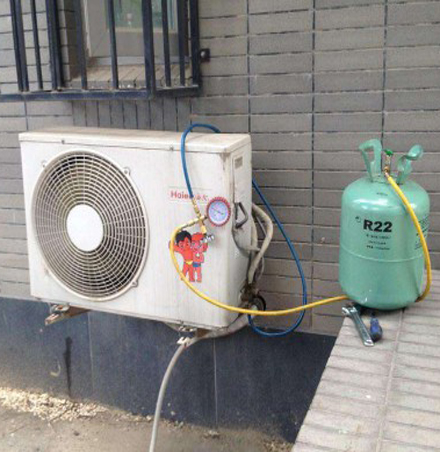 萝北空调加氟